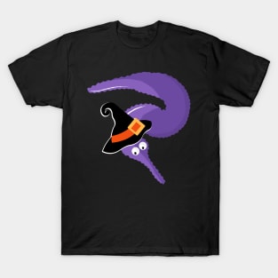 Halloween Worm on a string. Consciousness is an Illusion It's Worm Time Babey! T-Shirt